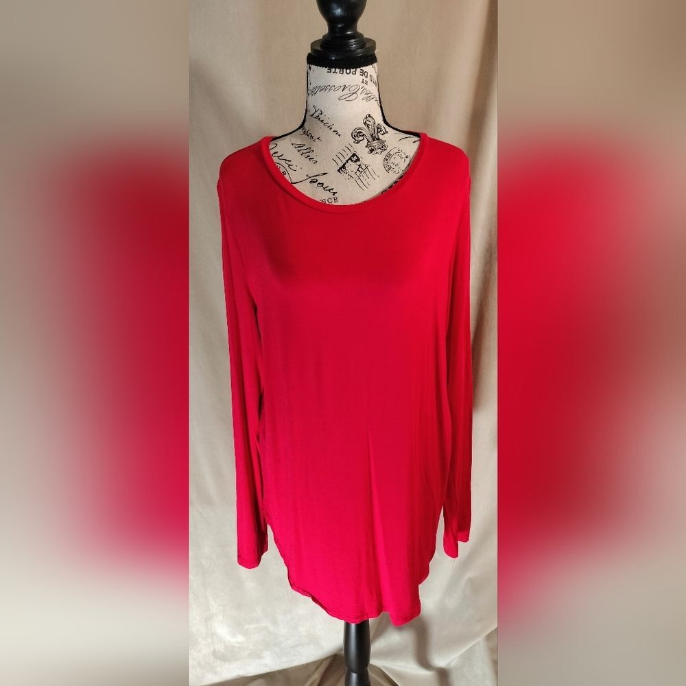 NWOT! Old Navy Super Soft Long Sleeve Orange TShirt. Size XL Tall